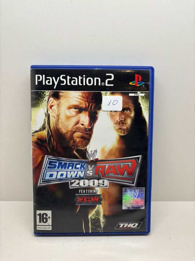 WWE SmackDown x Raw 2009 PS2 PAL