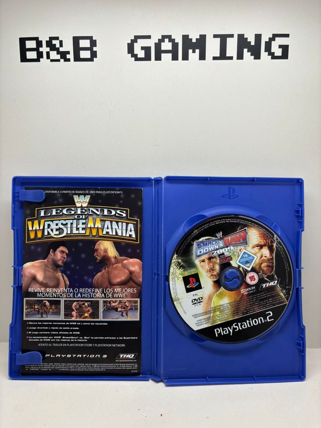 WWE SmackDown x Raw 2009 PS2 PAL