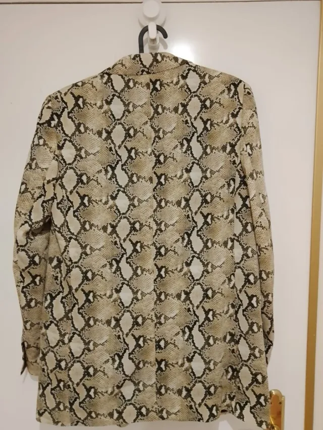 Blazer Zara Estampado Animal Print