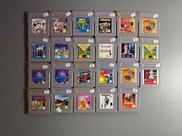 CARTUCHOS ORIGINALES NINTENDO GAME BOY PAL ESP