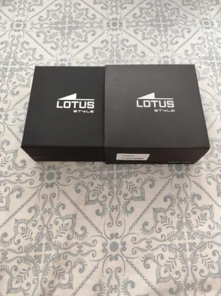Pulsera Lotus Cuero Trenzado Marrón y Plata