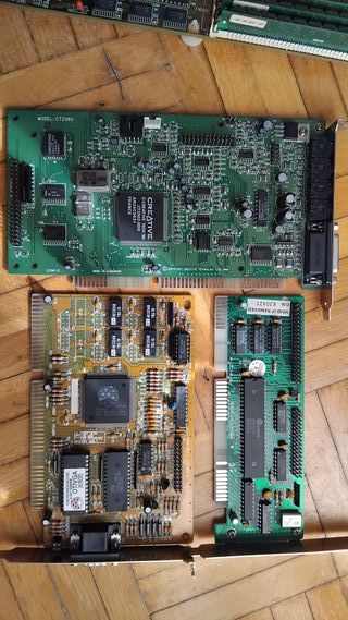 Placa Cyrix 486 DLC + 4 Tarjetas ISA