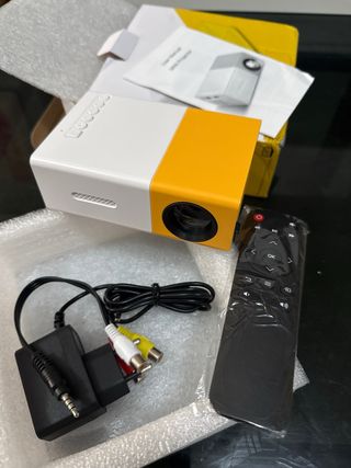 Proyector LED Blanco y Amarillo