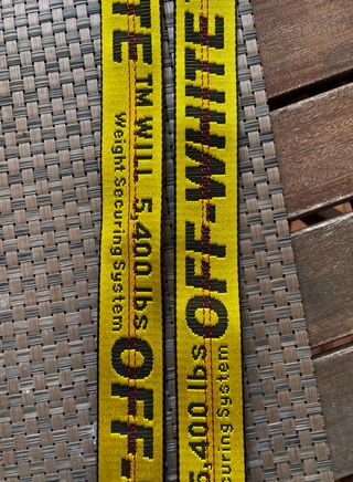 Cinturon Off-White Industrial Belt