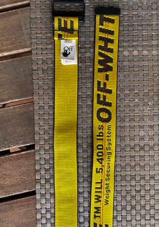 Cinturon Off-White Industrial Belt