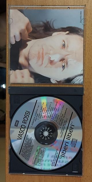Vasco Rossi Liberi Liberi CD EMI 1989