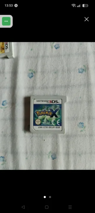 Pokémon Zafiro Alfa Y POKEMON X Nintendo 3DS