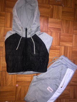 Chándal McKenzie Negro y Gris Original