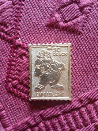 8 Rari Francobolli Operazione Quack Disney