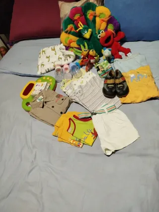 Lote Ropa y Accesorios Bebé