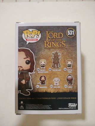 Funko Pop! El Señor de los Anillos Aragorn 531