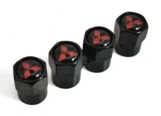 Tapones de Neumaticos Llanta con Logo Mitsubishi 