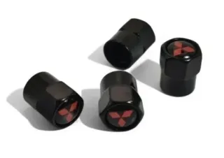 Tapones de Neumaticos Llanta con Logo Mitsubishi 