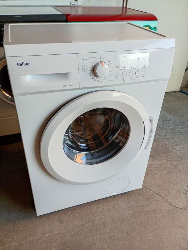Lavadora Qilive 6kg 1200rpm.