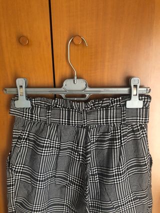 Pantalón de cuadros mujer Talla S