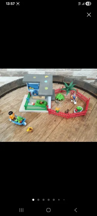 Lote Playmobil Acuario y Centro Mascotas