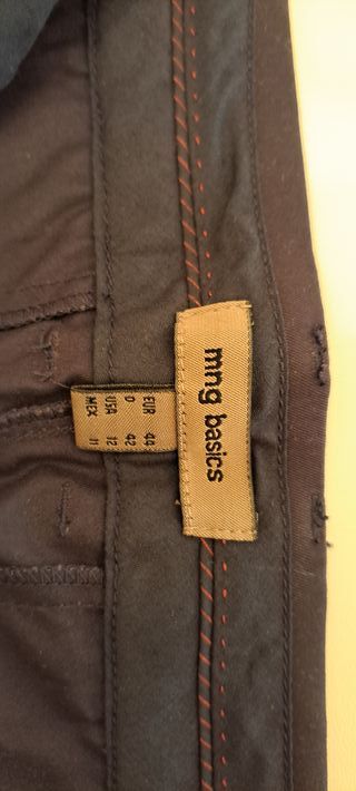 Pantalón Mango Negro Talla L/40