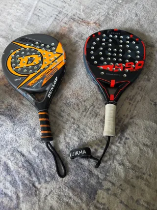 Palas de Pádel Dunlop y Kuikma
