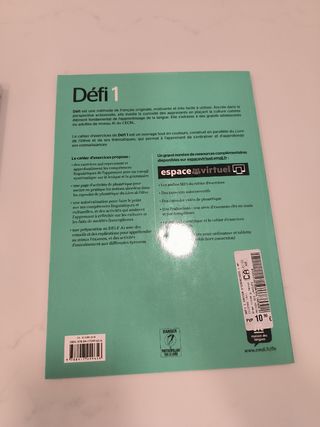 Libro francés Défi 1 A1