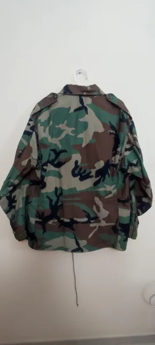Chaqueta Militar 3/4 Americana con gorro 