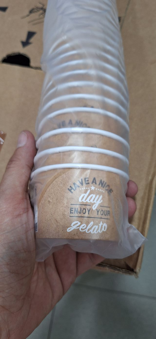 Tarrinas para helados 2 medidas