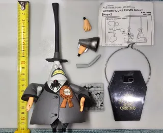 Figura Alcalde Pesadilla Antes de Navidad Serie 1