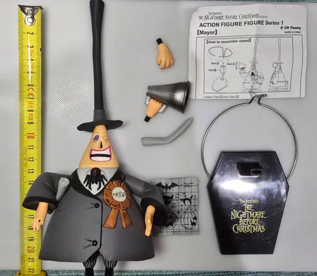 Figura Alcalde Pesadilla Antes de Navidad Serie 1