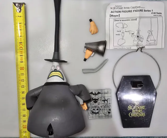 Figura Alcalde Pesadilla Antes de Navidad Serie 1