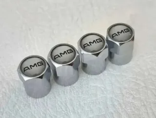 AMG Tapones Neumaticos Llantas Ruedas Mercedes 