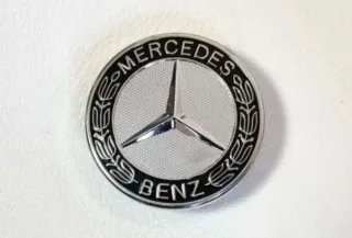 57mm Logo Capot Mercedes Accesorio Coches AMG