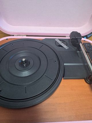 Tocadiscos Crosley Rosa y Marrón