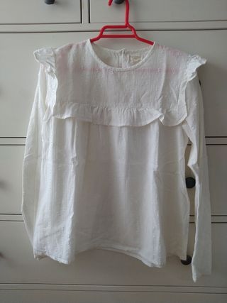 Camisa blanca niña talla 15-16
