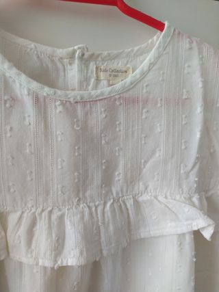Camisa blanca niña talla 15-16