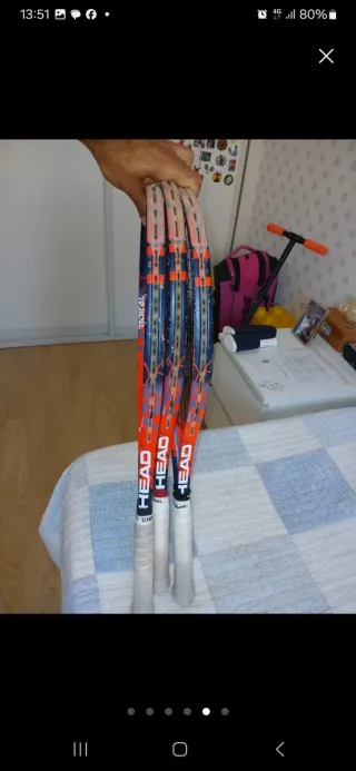 2 Raquetas Tenis Head Radical Pro