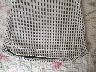 Blusa de cuadritos beige y marrón 