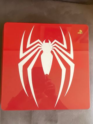 PS4 Edición Limitada Spiderman 1TB Roja + 2 mandos