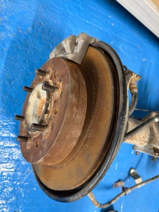 Eje trasero Toyota Land Cruiser KXR con bloqueo