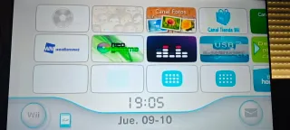 Consola Nintendo Wii Negra