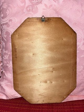 Quadro religioso legno intagliato