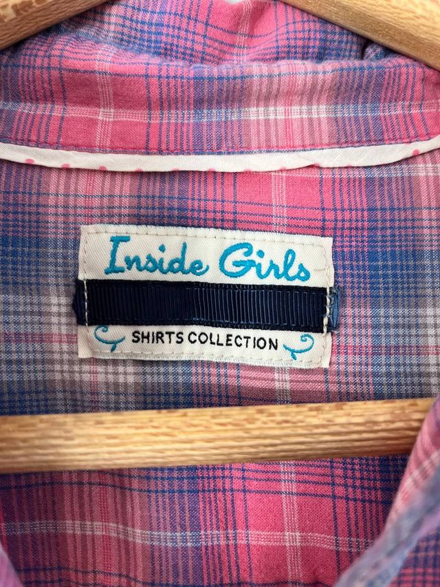 Camisa cuadros mujer Talla M