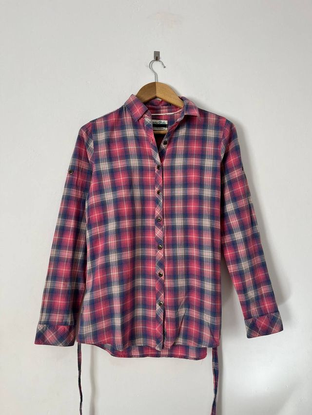 Camisa cuadros mujer Talla M