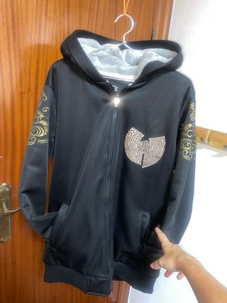 Chaqueta Invierno Wu-Tang Clan Negra y Dorada