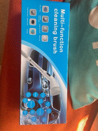 Cepillo Eléctrico Limpieza + Accesorios