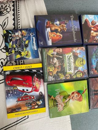 Lote 10 Películas Disney DVD/Blu-ray