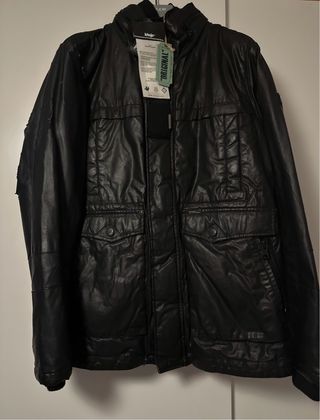 Chaqueta Khujo Negra Nueva con Etiquetas