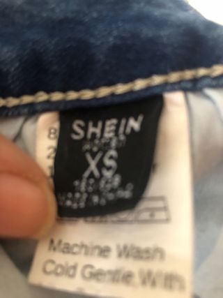 Pantalón vaquero mujer XS desgarrado