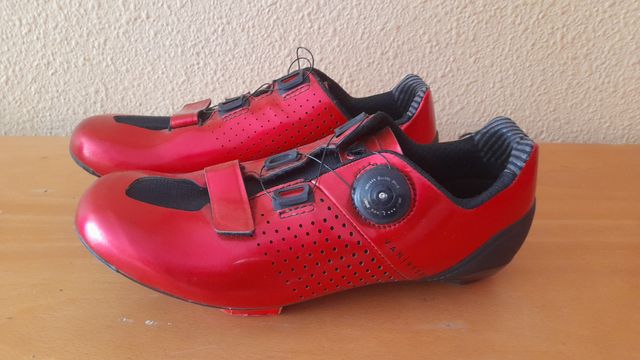 Zapatillas Ciclismo Mujer Van Rysel Rojas