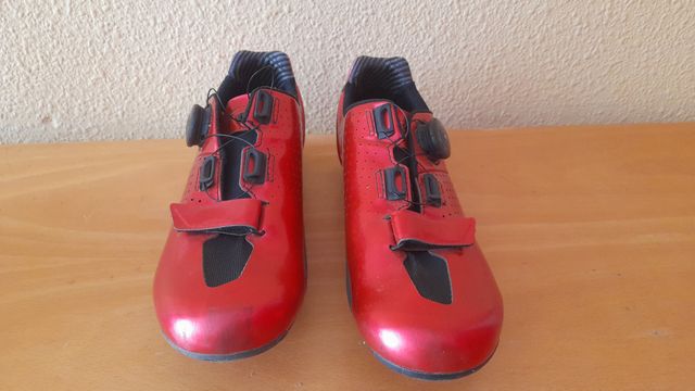 Zapatillas Ciclismo Mujer Van Rysel Rojas