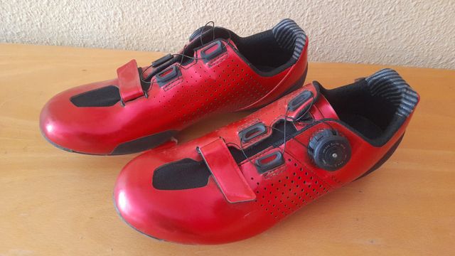 Zapatillas Ciclismo Mujer Van Rysel Rojas