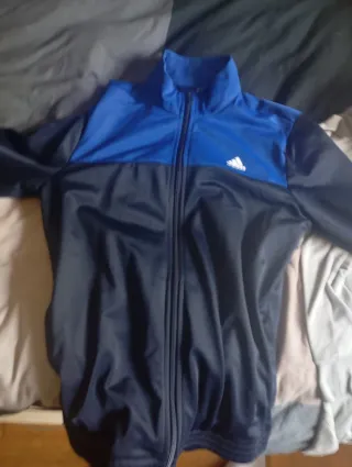 Chaqueta Adidas Azul y Negra